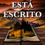 estudo bíblico está escrito app android application logo